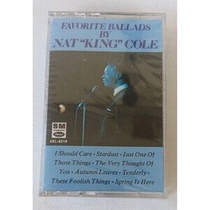 Favorite Ballads By Nat "King" Cole Cassette - 1982 Capital Records NEW SEALED
